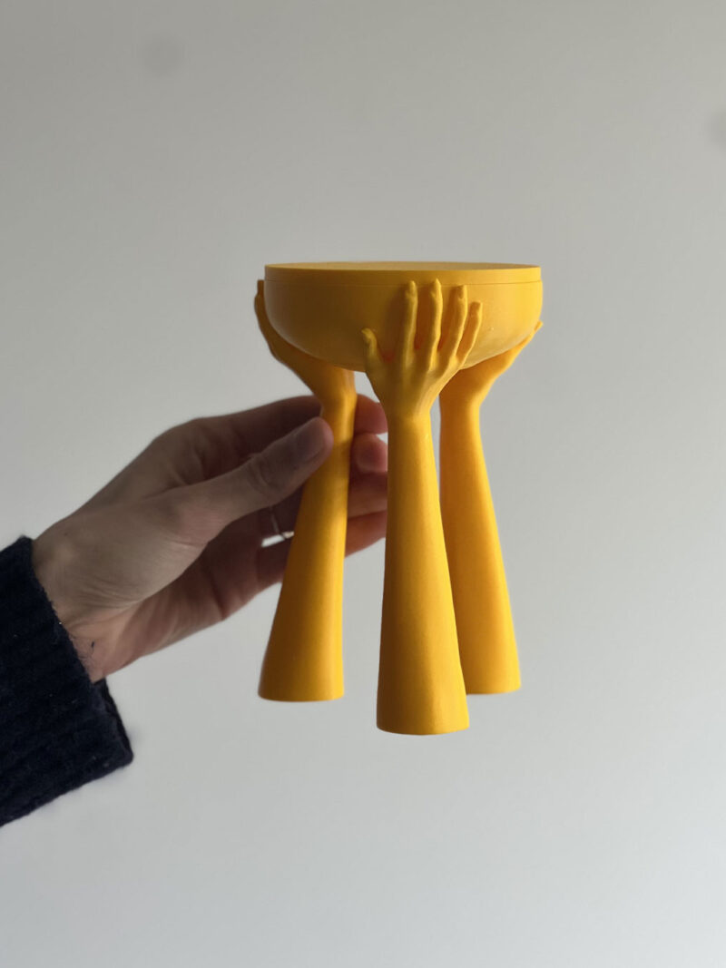 ISA-Tabouret De Mini Geel