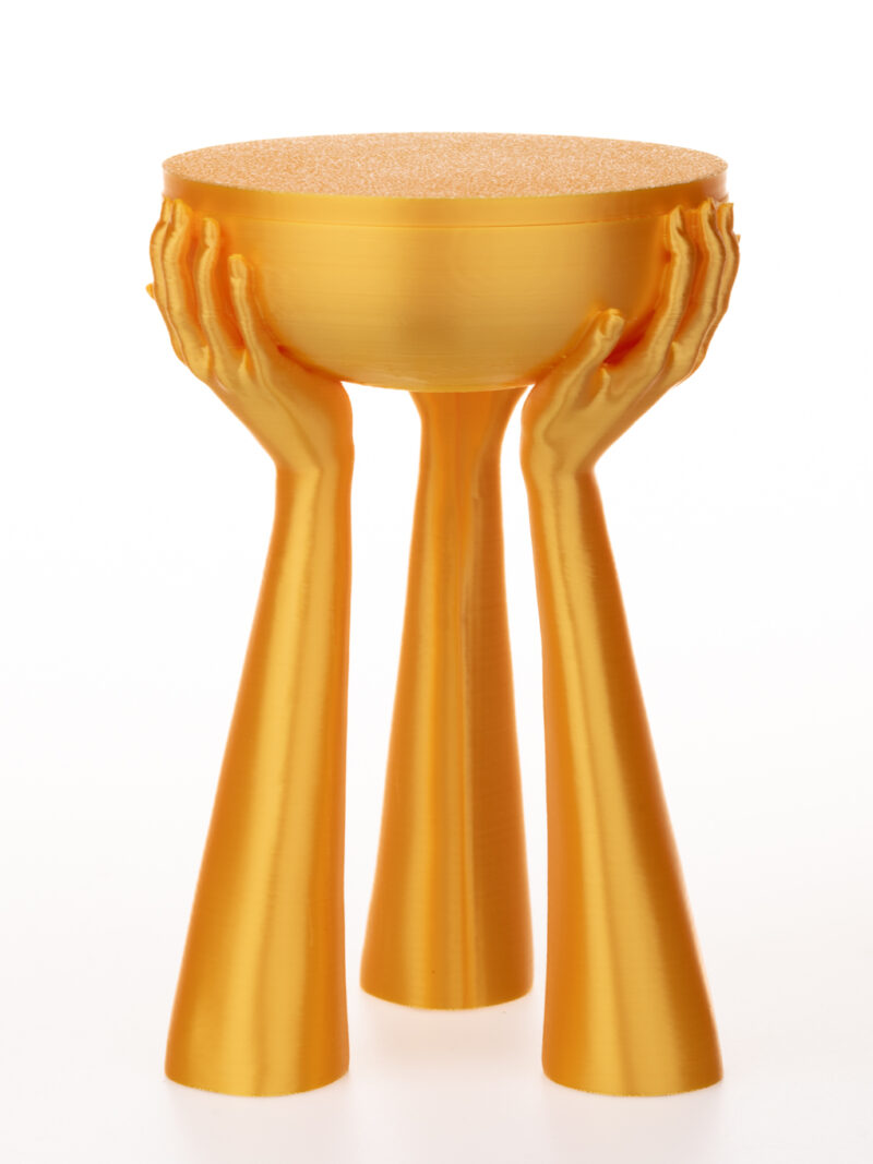 ISA-Tabouret De Mini Goud/Geel