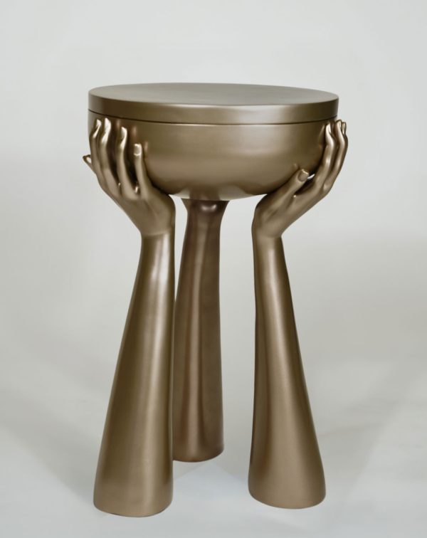 ISA-Tabouret Brons/Koper Metallic - Afbeelding 2