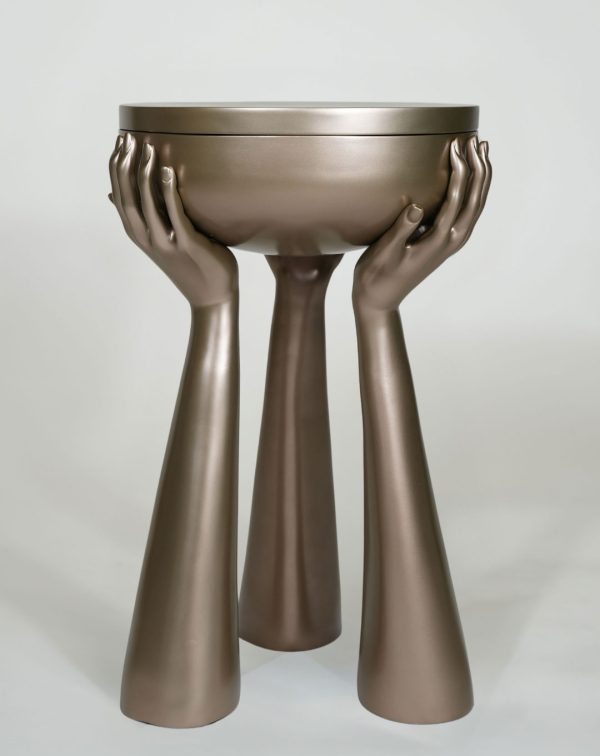 ISA-Tabouret Brons/Koper Metallic