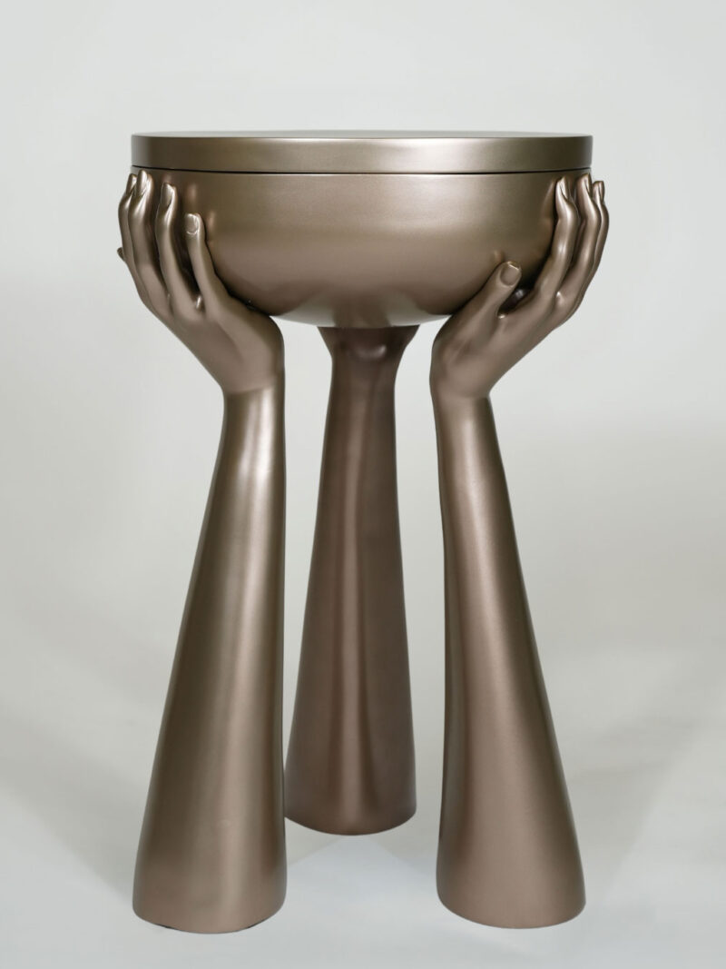 ISA-Tabouret Bronze/Copper Metallic